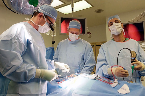 University of Florida laryngology surgery fellows training at UF Health Jacksonville