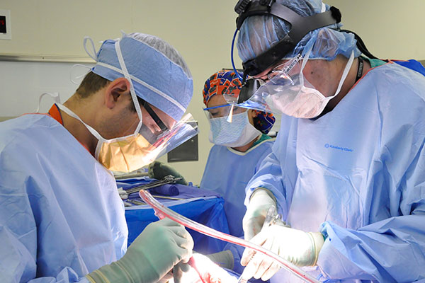 University of Florida surgery residents  at UF Health Jacksonville.